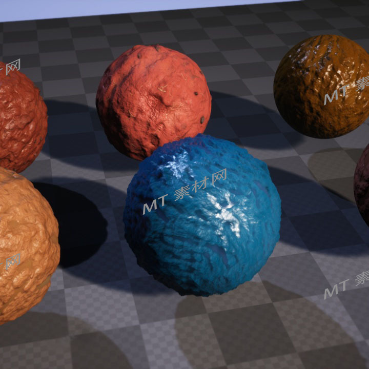 UE5.0次世代泥浆材料纹理