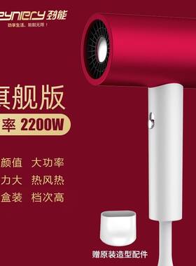 劲能吹风机家用宿舍2200w大功率蓝光负离子护发电吹风礼盒装新款