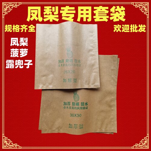 全木浆凤梨菠萝露兜子专用套袋