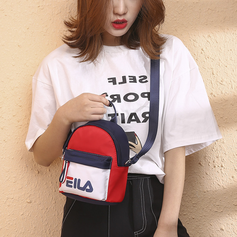 Baobaonv 2019 Spring new pattern motion leisure time Collapse package Trend fashion Hit color circular The single shoulder bag Female bagin the Leather/Lady bags/Men's bag, Ms. bags  category - from Buy2taobao.com to provide professional Taobao agent buy service