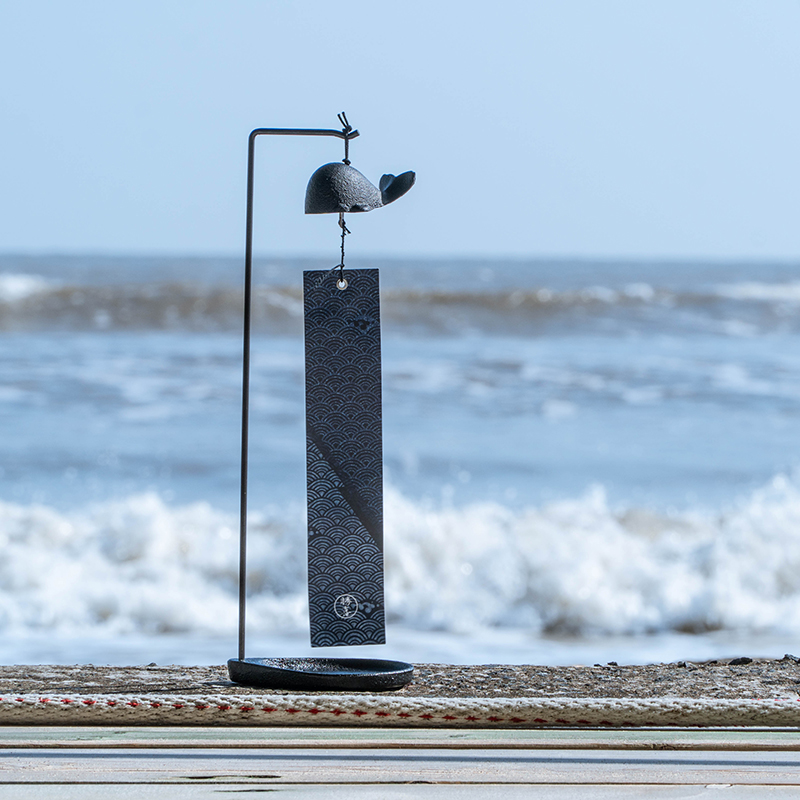 南部日本门窗许愿可爱铸铁风铃