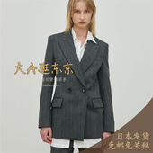 大A逛东京Edition日本代购 100％纯羊毛通勤百搭西装 外套日本制