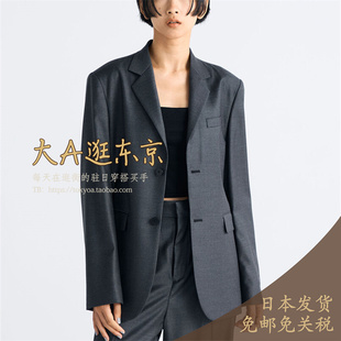 VIP6折大A逛东京Edition日本代购 100%全羊毛通勤西装外套日本制