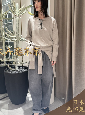 大A逛东京CONTE日本代购 秋冬新款休闲百搭宽松牛仔裤