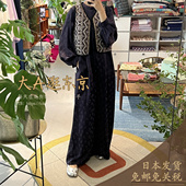 pas日本代购 大A逛东京ne quittez 方形印花珠饰马夹2色