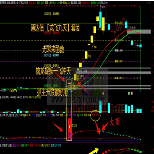 通达信 【龙飞九天】套装擒龙捉妖一飞冲天 抓主升浪指标工具