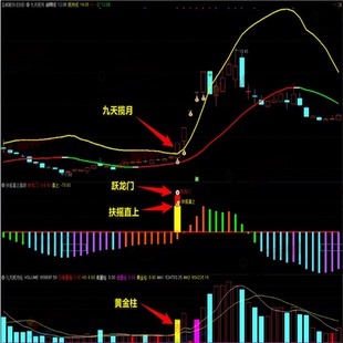 九天揽月系列指标九天主图九天自用成交量等指标套装