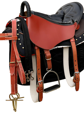 新款纯皮马鞍游客鞍马鞍子整套鞍子全套骑马马具马鞍