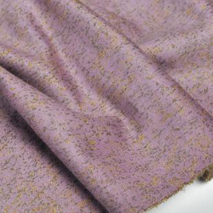 美利奴羊毛针织提花布料 高档春秋弹力碎花貂绒连衣裙布料面料