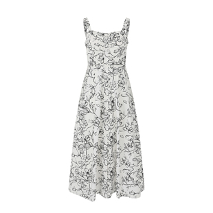 春夏新款 女 女装 5132CD 2988 CANDACE 显瘦气质休闲连衣裙 洪