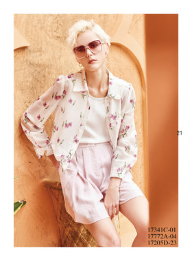 台湾女装 J景 春夏 新款 可议价 17772A 百搭 显瘦 休闲外套 1980