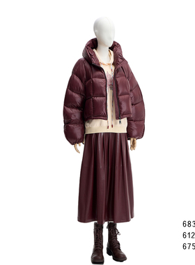洪*女 CANDACE 6838DI  秋冬新款 百搭气质羽绒服  2588 可议价
