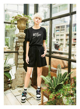 可议价 台湾女装 J景 春夏新款  17253D 百搭 显瘦 休闲裤子 1080