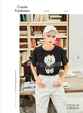 台湾女装 J景 春夏 新款 可议价 17213C 百搭显瘦休闲T恤  1780