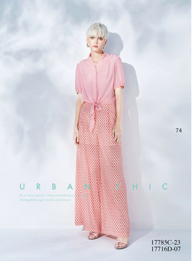 台湾女装 J景 春夏 新款 可议价 17785C百搭显瘦休闲衬衫  1580