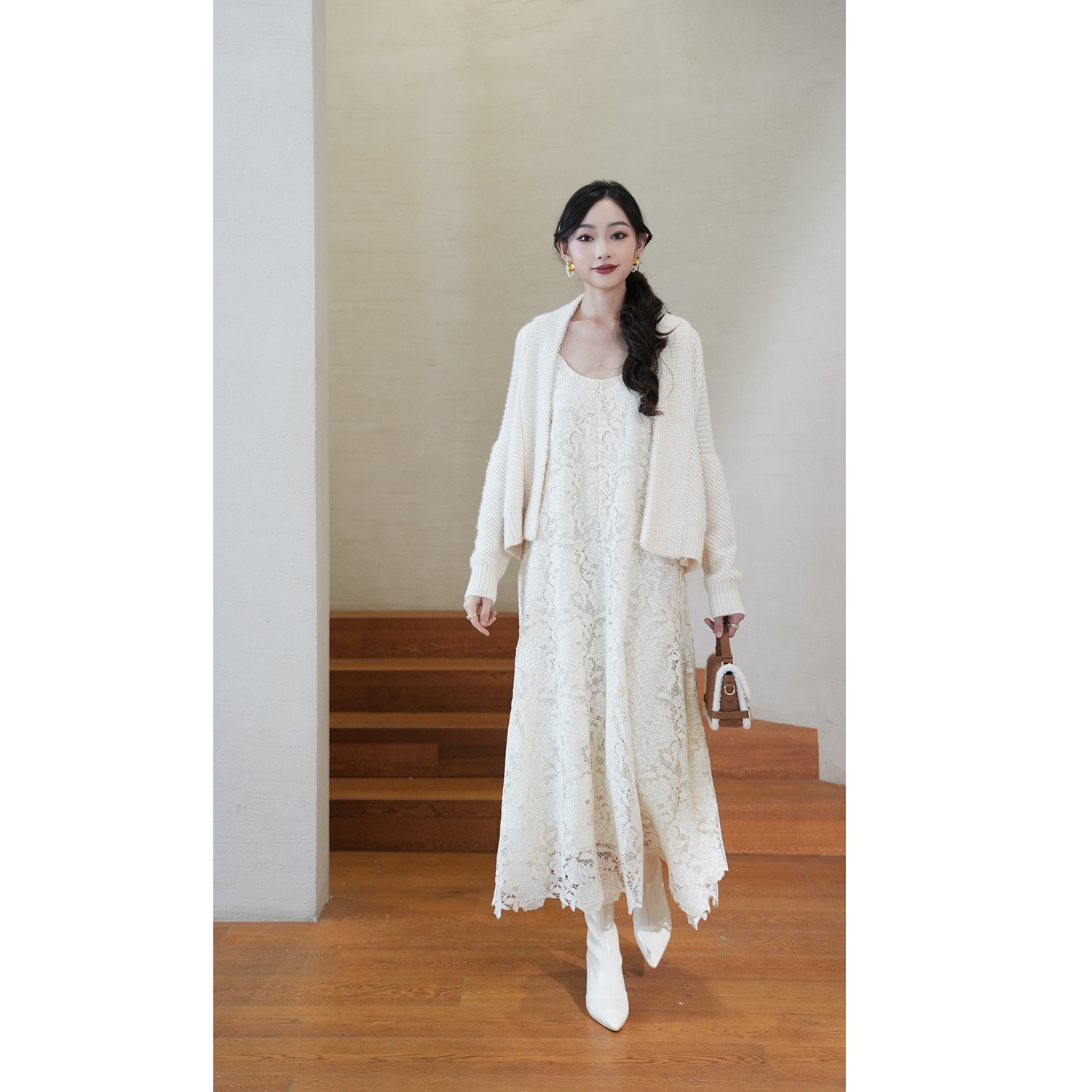CANDACE 洪*女 秋冬 新款 6567DR 时尚 百搭 针织外套 6588可议价