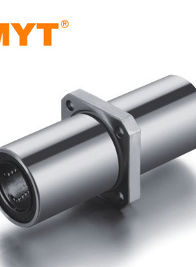 MYT美亚特中间镀镍方法兰直线轴承LMKM35LA 40LA 50LA 60LAUU