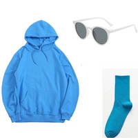 Синий плюс бархат (утолщен)