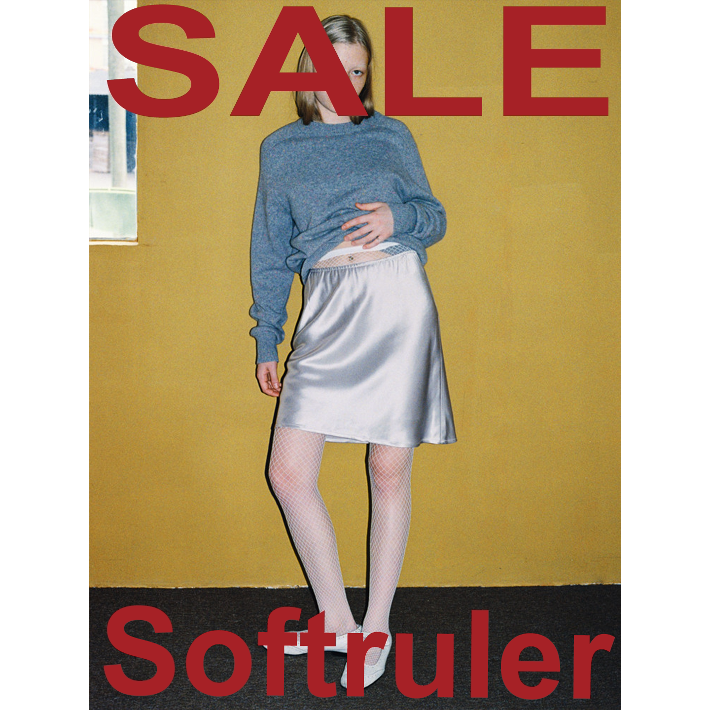Softruler醋酸半身裙通勤