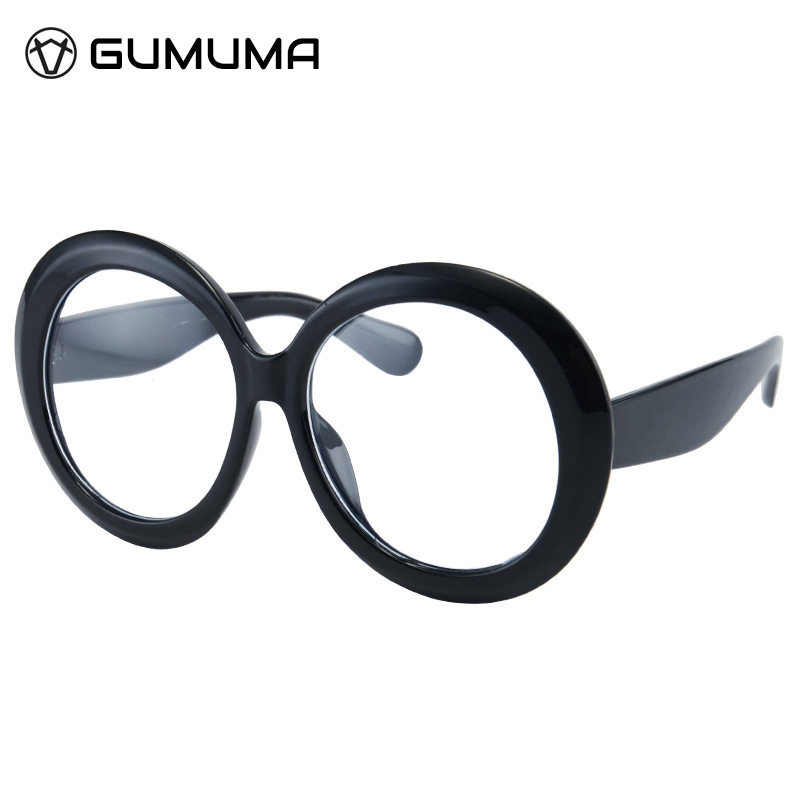 保罗雷朋官网ins风欧美爆款圆形大框眼镜架 经典平光镜男女复古镜