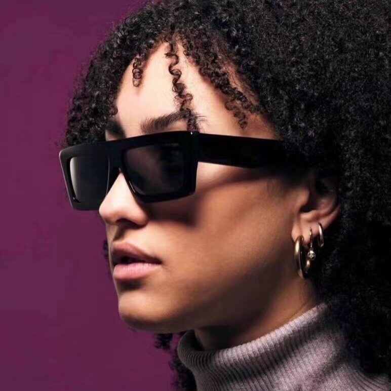 保罗雷朋官网复古方框长方形超酷太阳镜街拍造型黑框女士墨镜太阳