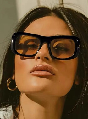 保罗雷朋官网跨境时尚个性宽边粗框墨镜女2025新款欧美眼镜防晒防