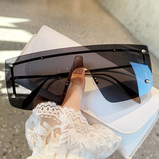 保罗雷朋官网无框一体式 金属太阳镜女高级感2025防紫外线骑行防风