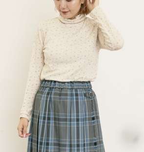 截图拍一元 125元 链接 在途 sm2吸湿发热米色雪花高领打底