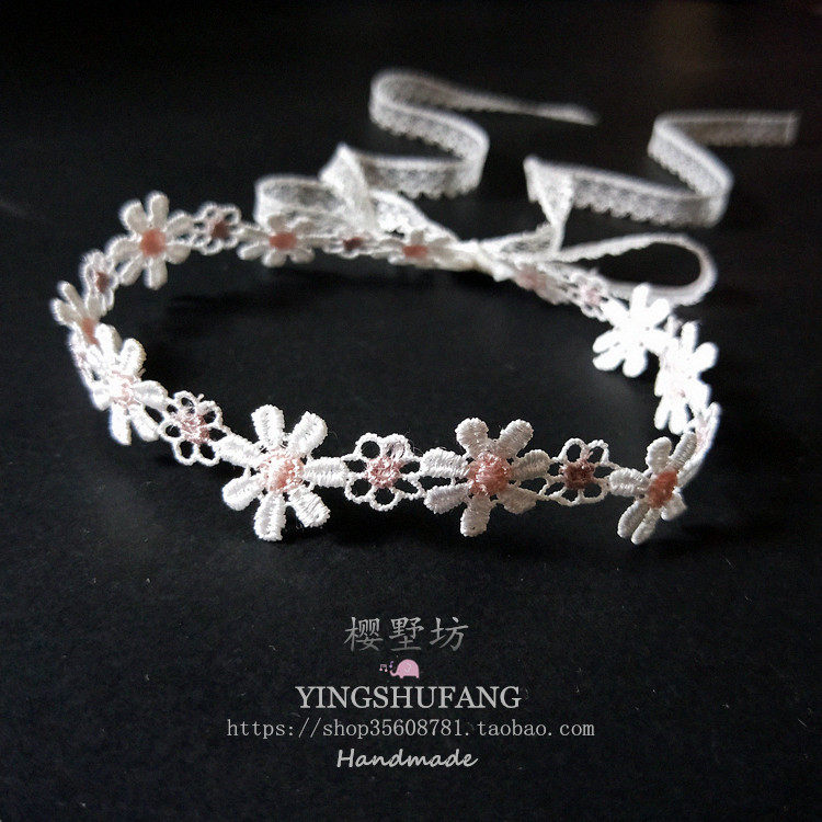 choker花朵超仙系带项圈脖子饰品