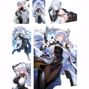 胜利女神妮姬娜由塔nikke周边笔记本电脑手机行李箱旅行箱贴纸