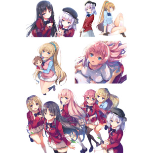 欢迎来到实力至上主义的教室周边笔记本电脑手机二次元行李箱贴纸