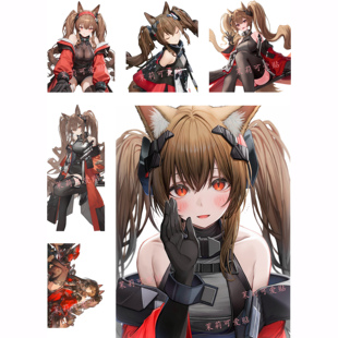 明日方舟终末地洁尔佩塔周边游戏笔记本电脑手机行李箱旅行箱贴纸