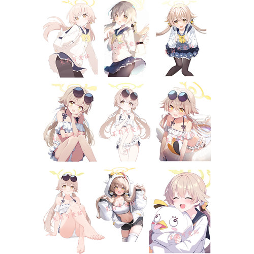 阿慈谷日富美笔记本行李箱贴纸