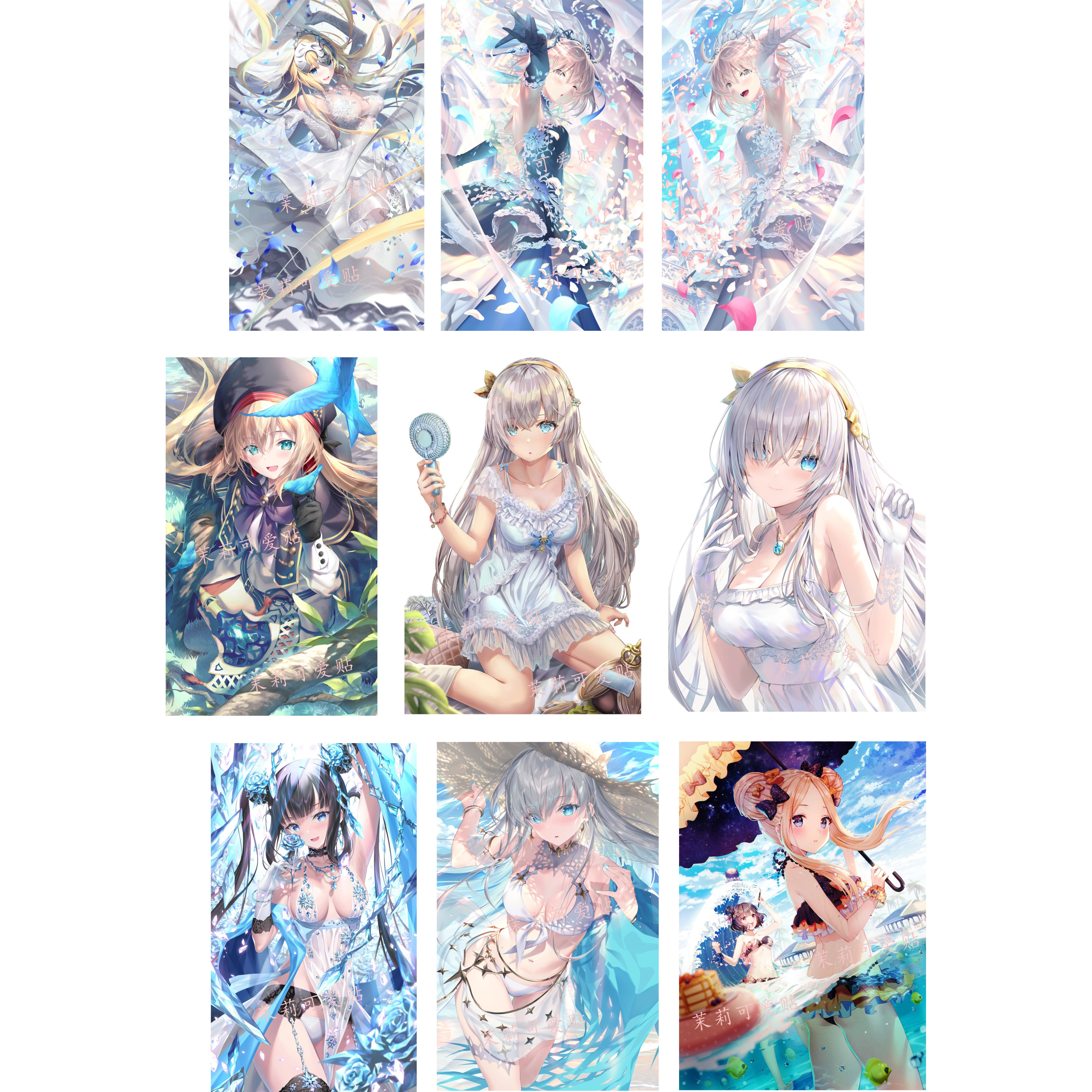 FGO阿纳斯塔西娅皇女旅行箱贴纸