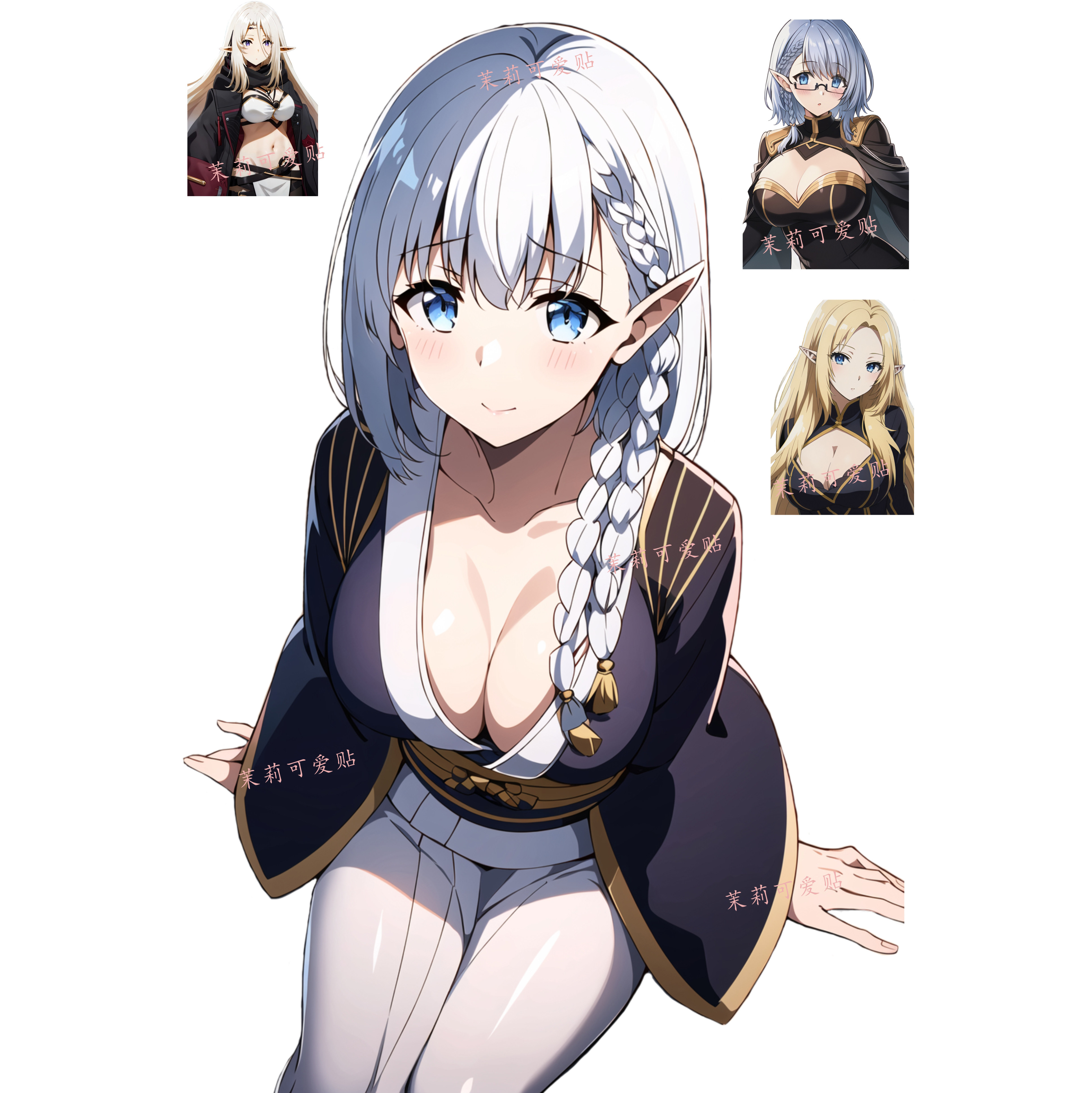 想要成为影之实力者周边阿尔法贝塔笔记本电脑手机行李旅行箱贴纸