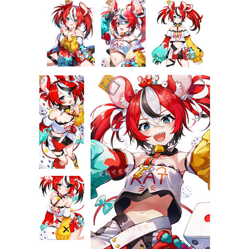 哈珂斯HakosBaelz笔记本贴纸