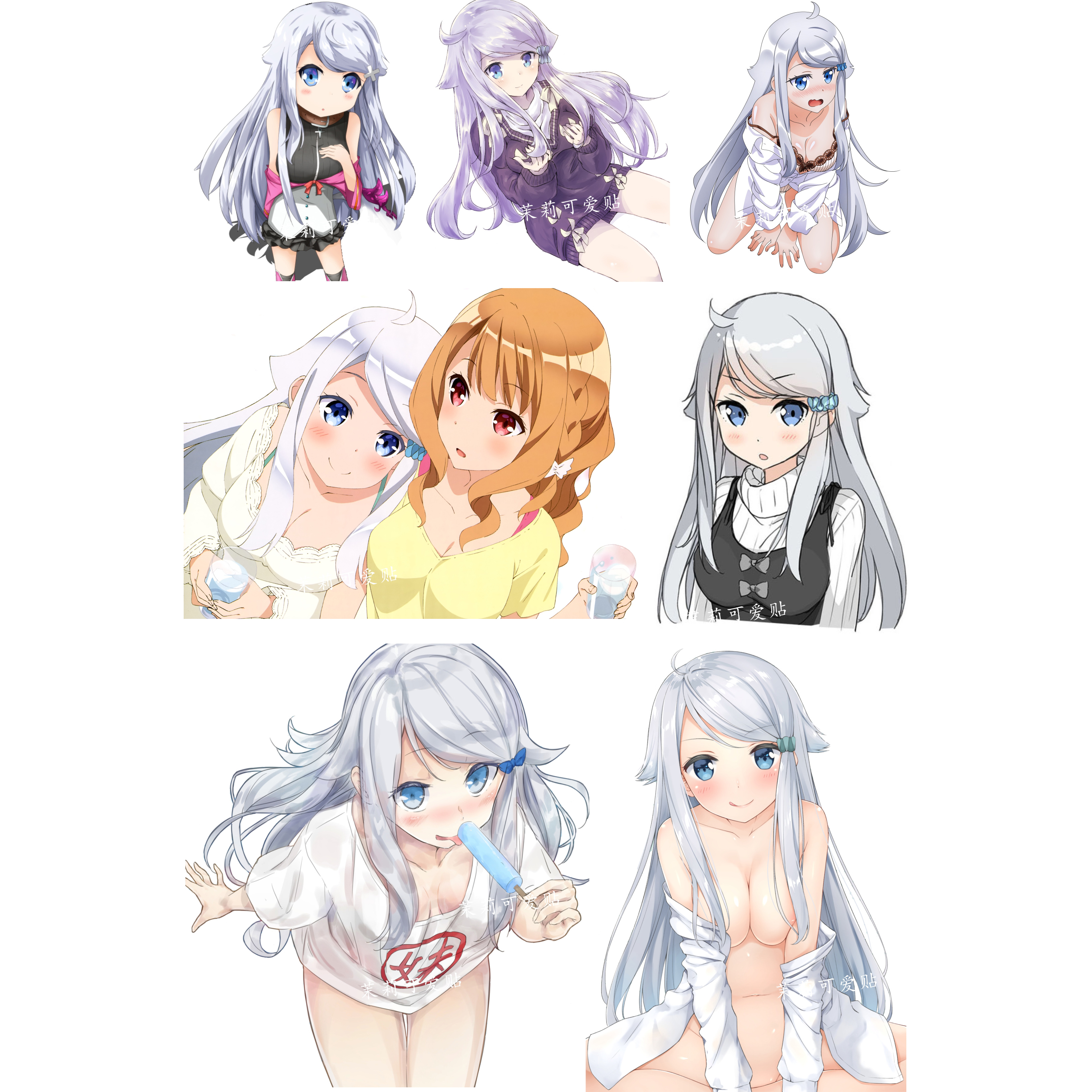 如果有妹妹就好了 可儿那由多 二次元动漫周边 行李箱旅行箱贴纸