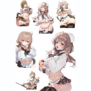 胜利女神妮姬布蕾德NIKKE周边笔记本电脑手机行李箱旅行箱贴纸