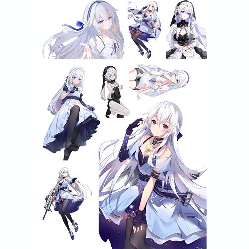 卡拉彼丘星绘笔记本行李箱贴纸