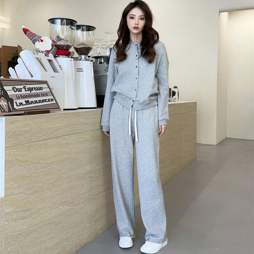 高级感~100%毛圈棉高货~套装秋季