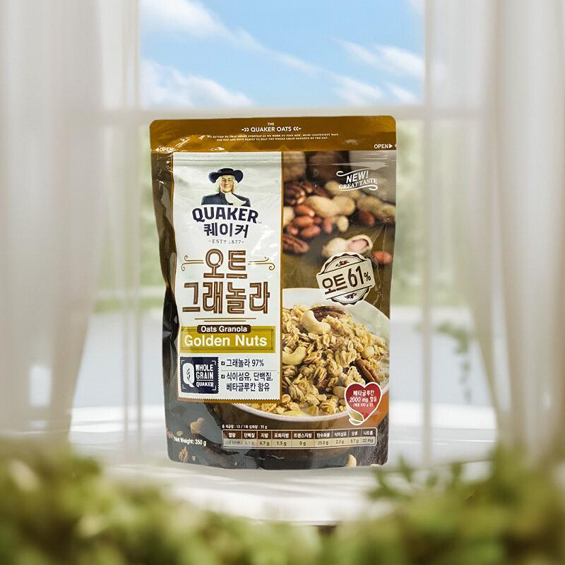 桂格坚果燕麦脆350g香港发货