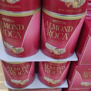 乐家杏仁糖822g美国坚果零食果夹代式 货版 购ROCA 19香港进口顺丰