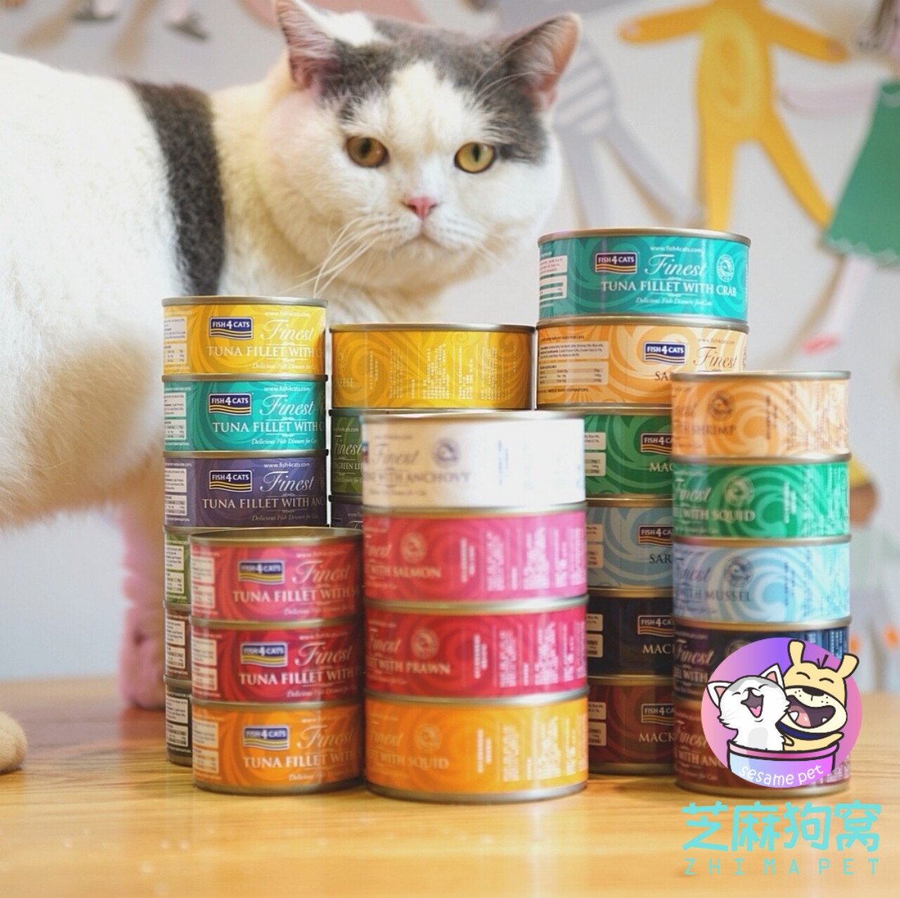 英国海洋之星fish4cats 天然猫罐头成猫幼猫湿粮猫咪辅食罐头70g