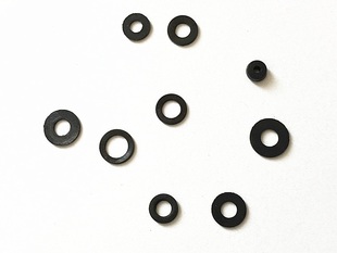 手表配件 平面防水圈零件把头密封圈平型把头 2元10个