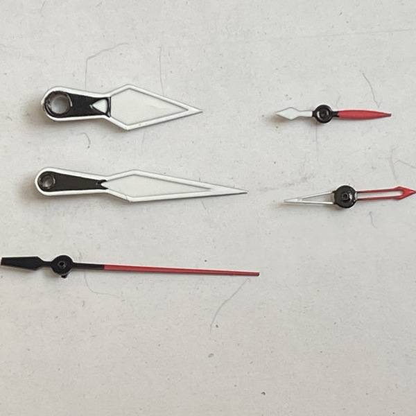 石英五针表针适用OS22机芯时分秒针小秒指针高管加高针 5针