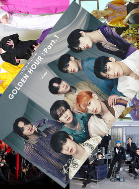 ATEEZ海报 朴星化姜吕尚丁润浩明星周边同款照片房间墙贴卧室壁纸