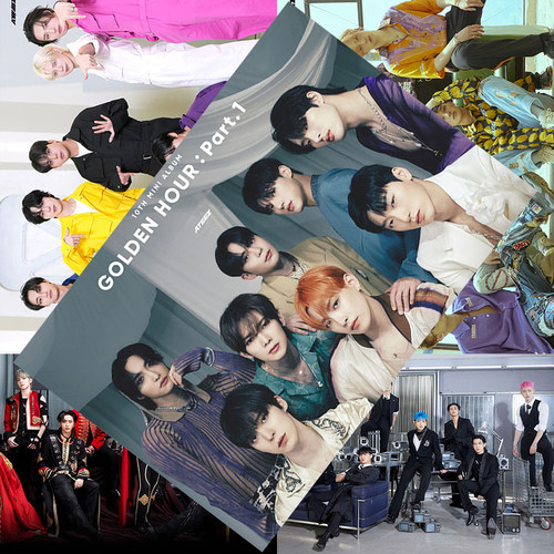 ATEEZ海报 朴星化姜吕尚丁润浩明星周边同款照片房间墙贴卧室壁纸