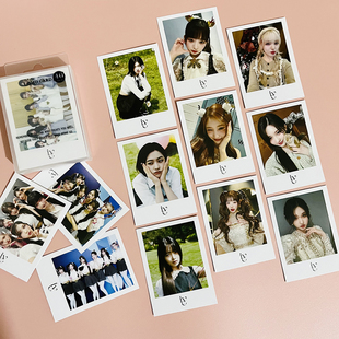 ive精美lomo卡 安宥真金秋天张元英明星周边高清留言小卡片贺卡