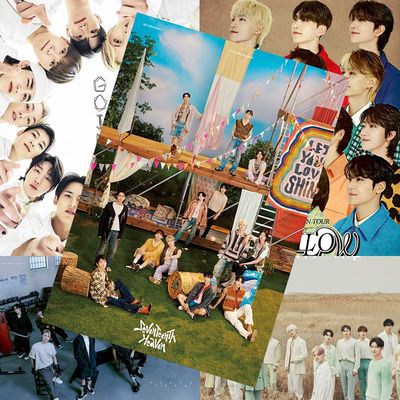 SEVENTEENTH海报全圆佑洪知秀金珉奎明星周边房间墙贴卧室壁纸