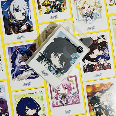 星穹铁道Q版lomo卡 三月七银狼丹恒二次元动漫周边高清留言小卡片